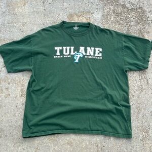 Tulane Green Wave Men's Green T-Shirt